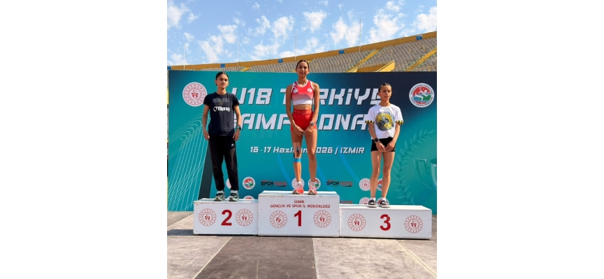 DAÜ sporcusu Ada Kafa, U18 Türkiye Şampiyonu oldu