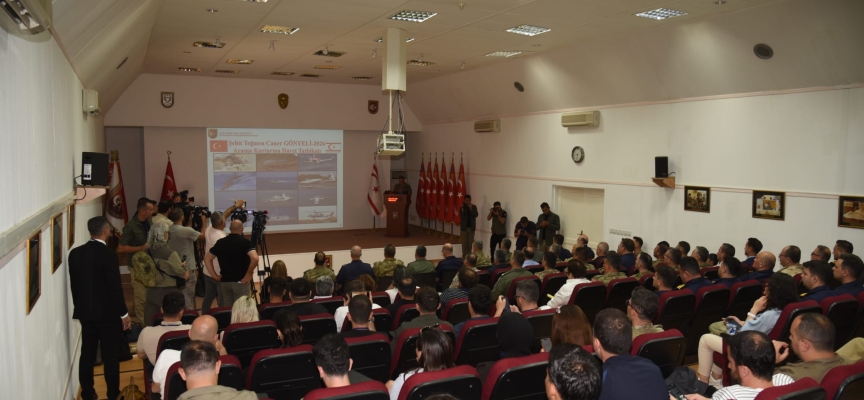 Şehit Teğmen Caner Gönyeli-2026 Arama Kurtarma Davet Tatbikatı basın brifingi gerçekleştirildi