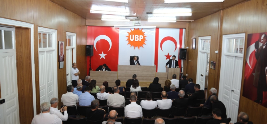 UBP Genel Başkanı Üstel, belediye başkan adaylarını açıkladı