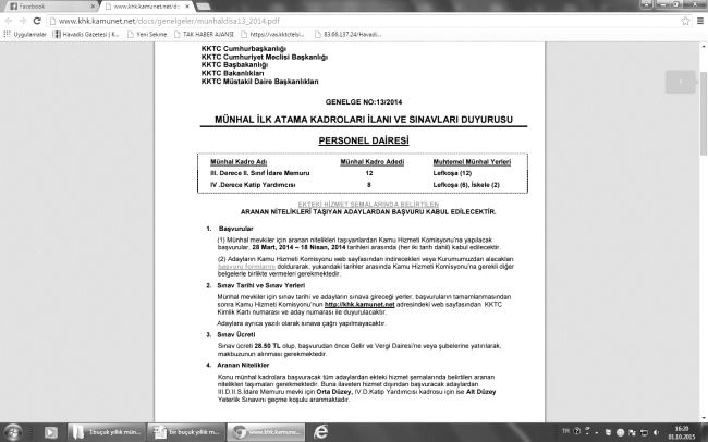 Münhal açıldı, sınav yapılmadı!