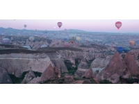 258 bin turist Kapadokya'yı havadan izledi