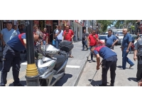 Adıyaman'da elektrikli bisikletin aksamından çıkarılan yılan doğaya bırakıldı