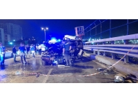 Takla atan araç işçilere çarptı: 2 ölü, 5 yaralı