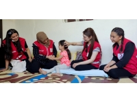 Kahramanmaraş'ta Bayırbucak Türkmenlerine bayramlık kıyafet yardımı yapıldı