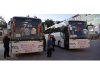 Yozgat’ta şehit yakınları ve gaziler Çanakkale’ye gitti