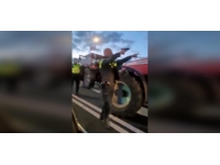 Hollanda polisi protestocu çiftçilere ateş açtı