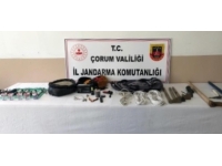 Çorum'da kaçak kazı yapan 7 kişi yakalandı