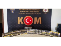 İskenderun'da 150 paket gümrük kaçağı sigara ele geçirildi
