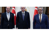 Cumhurbaşkanı Erdoğan, Almanya Federal Başsavcısı'nı kabul etti