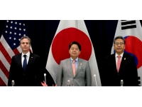ABD, Güney Kore ve Japonya Dışişleri Bakanları üçlü iş birliğini görüştü