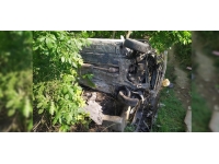 Kontrolden çıkan araç şarampole devrildi: 1 ölü, 6 yaralı