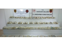Hakkari'de 69 kilogram uyuşturucu ele geçirildi