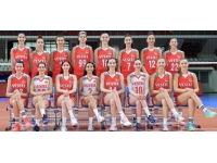 A Milli Kadın Voleybol Takımı basın mensuplarıyla buluştu