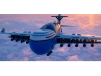 Nükleer enerjiyle çalışacak "uçan otel" tanıtıldı