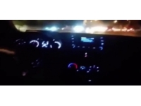 Trafikte drift atıp sosyal medyadan paylaştılar