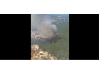İzmir'de orman yangını