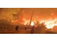 İzmir’de evlere yakın noktada yangın