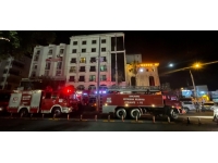 Şanlıurfa'da otelde çıkan yangın söndürüldü