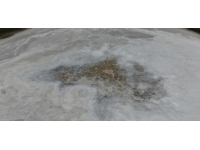 Sivas'ta kuruyan göl Ay yüzeyini andırdı