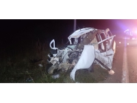 Sakarya'da iki otomobil ve traktör kaza yaptı: 1 ölü