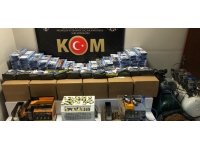 Samsun'da 239 bin 400 makaron ele geçirildi