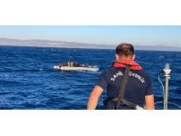 Ayvalık açıklarında 49 düzensiz göçmen kurtarıldı