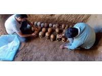 Adıyaman'da 1600 yıllık 27 insan iskeleti bulundu