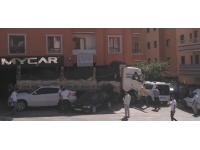 Ankara'da freni boşalan kamyon 6 araca çarptı