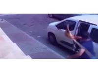 Süpürgeyle hırsızları kovaladı