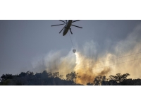 Marmaris'te orman yangını: Havadan ve karadan müdahale ediliyor