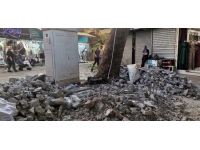 Tarihi Kemeraltı Çarşısı’ndaki 65 yıllık şadırvan yıkıldı