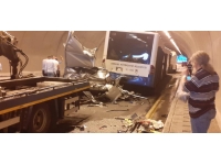 Ankara'da zincirleme trafik kazası: 3 yaralı