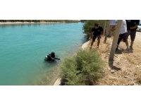 Şanlıurfa'da sulama kanalına düşen çocuk aranıyor