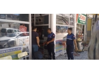 Amasya zabıtasından ruhsat denetimi