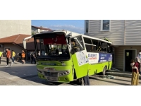 Aynı yerde arka arkaya otobüs kazası: 12 yaralı