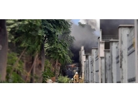 İstanbul'da trafo yangını