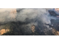 Mersin'deki orman yangını 3 gündür sürüyor