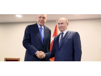 Cumhurbaşkanı Erdoğan Rusya Devlet Başkanı Putin'le bir araya geldi
