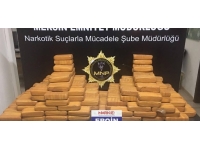 Mersin'de 105 kilogram uyuşturucu ele geçirildi