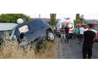 Manisa'da iki otomobil çarpıştı: 1 ölü, 4 yaralı