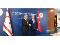 Tatar- Çavuşoğlu Ankara’da görüştü
