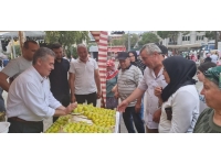 Buharkent’te vatandaşlara 2 ton taze incir dağıtıldı