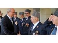 Tatar, Karaman’daki Kıbrıs gazileriyle buluştu