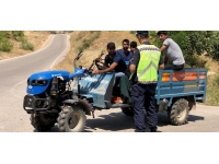 Siirt'te jandarmadan tarım araçlarına yönelik denetim