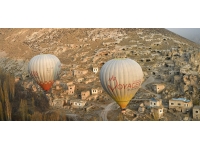 Soğanlı Vadisi'nde sıcak hava balonları havalandı