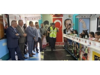 Emniyet kemerinin önemi simülasyon aracıyla anlatıldı