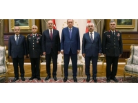 Cumhurbaşkanı Erdoğan, Soylu ve beraberindeki heyeti kabul etti