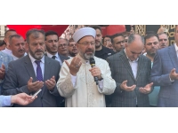 Diyanet İşleri Başkanı Erbaş, "Tarihi Bedesten Alışveriş Günleri"ne katıldı