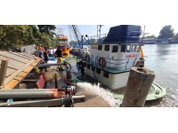 Sakarya'da su alan balıkçı teknesi batmaktan kurtarıldı