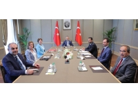 Cumhurbaşkanı Yardımcısı Oktay, Türkiye Noterler Birliği Başkanı'nı kabul etti
